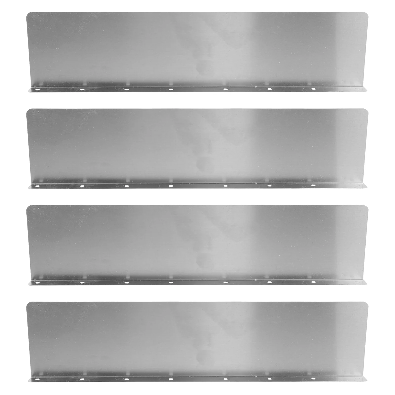 

4 Pcs Concrete Splash Block Gutter Guards Shunt Roof Drain Iron Downspout Diverter