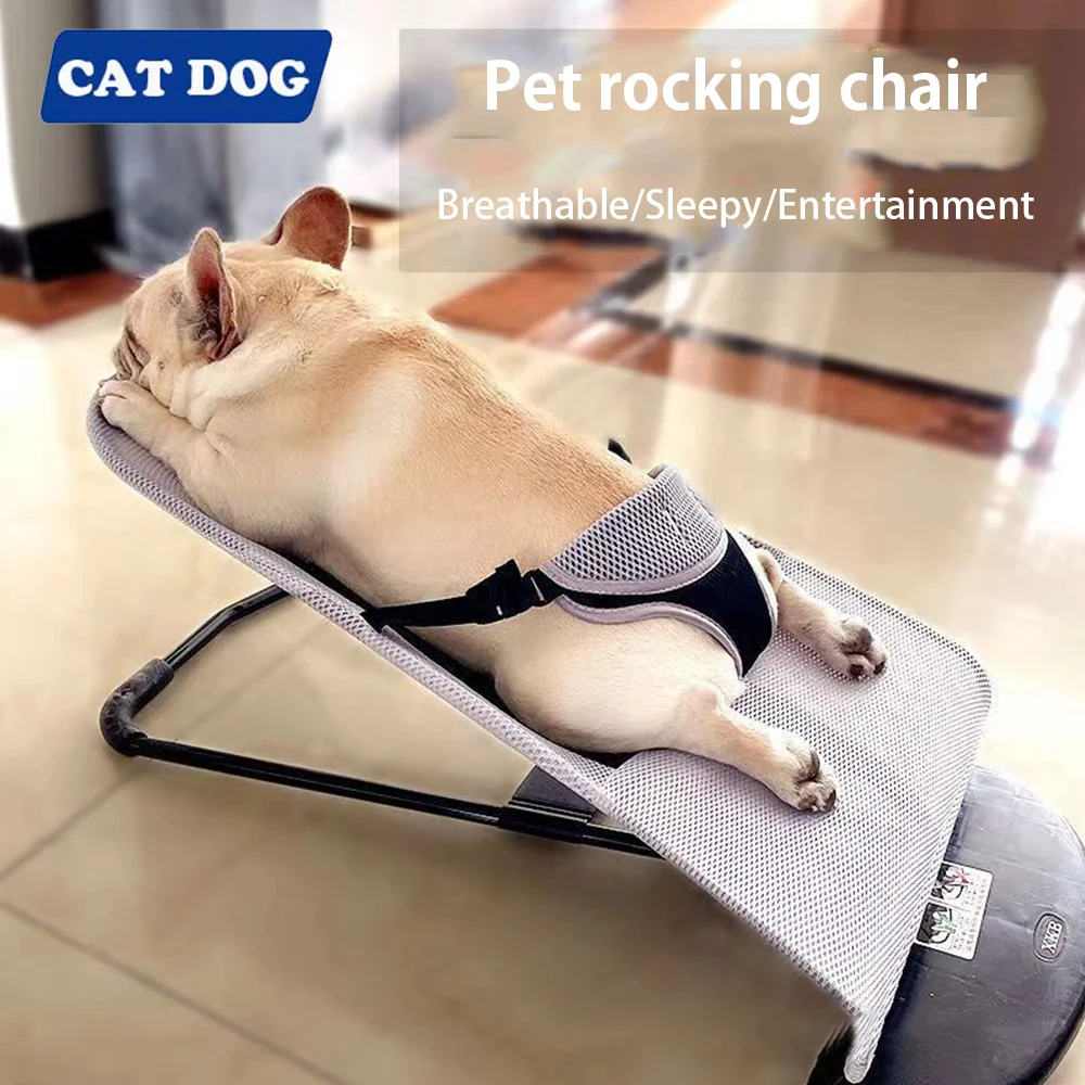 

Мягкая кровать для собак, собачья кровать, регулируемый диван-кровать для собак, складное удобное кресло-качалка для глубокого сна для буль...