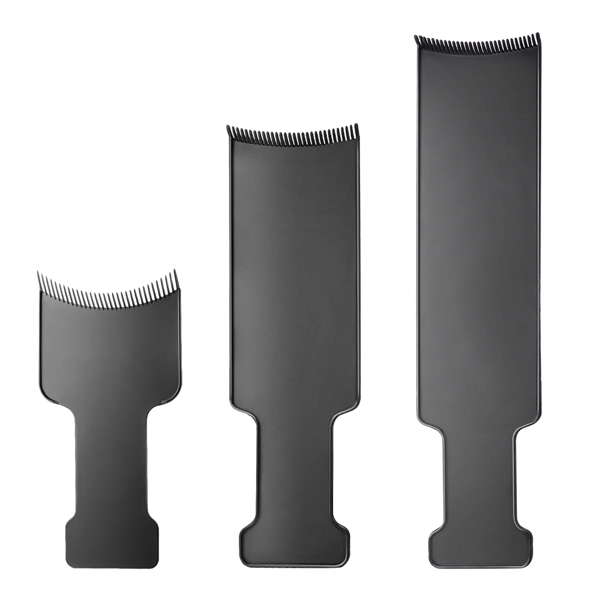 

3PCS Board Hair Brush Comb Three Sizes Practical Hair Coloring Board for DIY Hairdressing