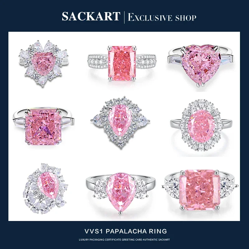 SAKCART классическое реальное серебро 925 пробы фотоэлемент для женской