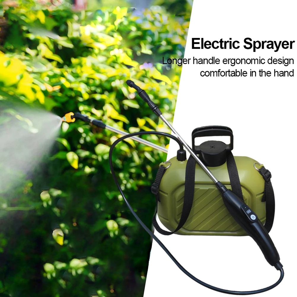 

1.32 Gallon Planting Sprayer Machine Battery Powered Agricultural New Sprayer Long Handle 2 Modes for Gardening Cleaning