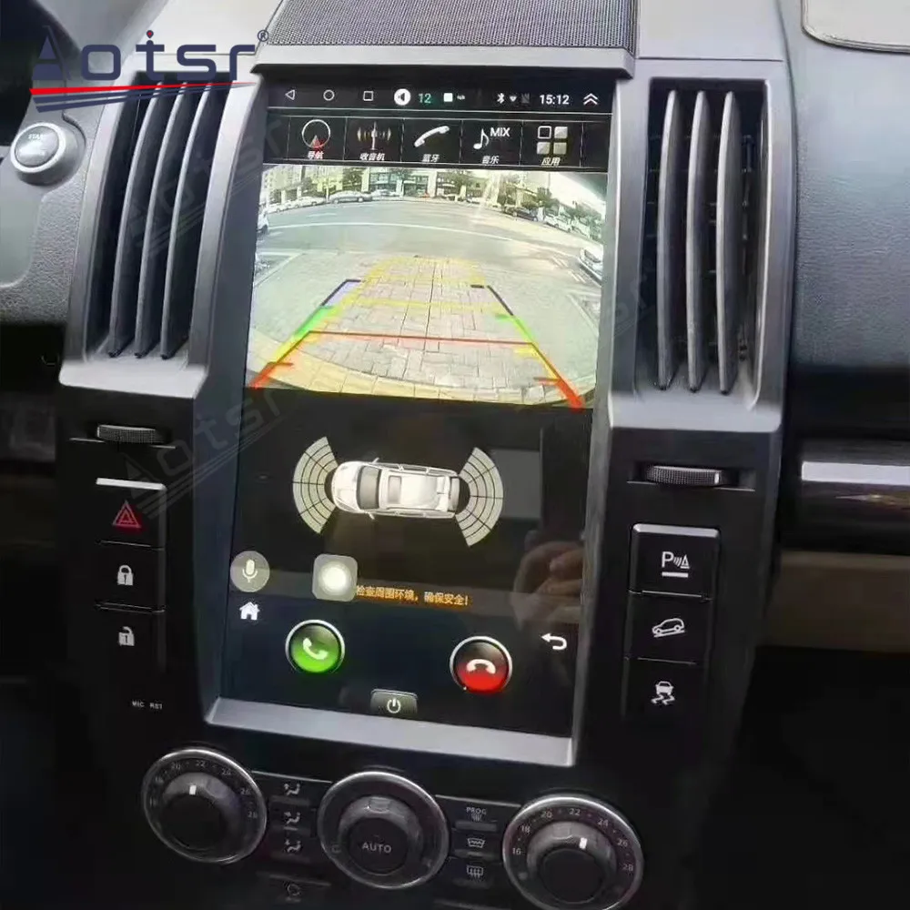 تسلا نمط أندرويد 11 لاند روفر فريلاندر 2 مشغل أسطوانات للسيارة لاعب راديو تلقائي لتحديد المواقع الملاحة ستيريو 2007-2015