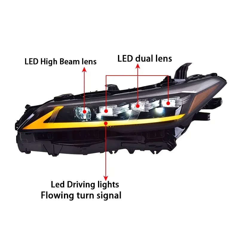 Автомобильные фонари для Toyota Avalon 19-22 улучшенная лампа фара динамическая