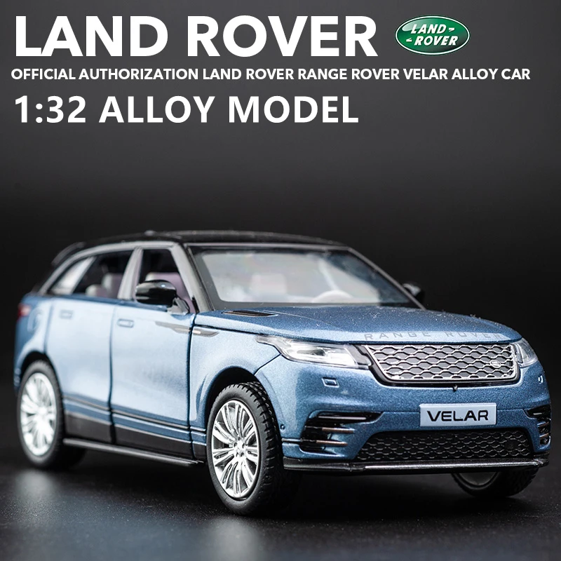1:32 Land Range Rover Velar модель автомобиля из сплава литая и Игрушечная с высокой