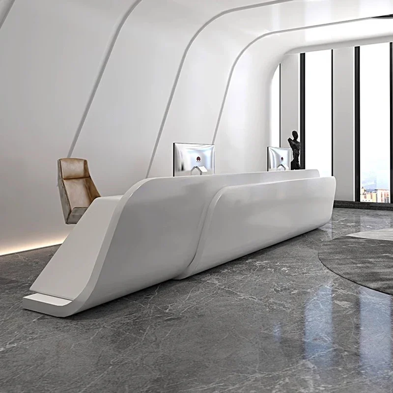 Стол движения Магазин одежды Стойка Atril Офисные столы для прихожей Столы приема