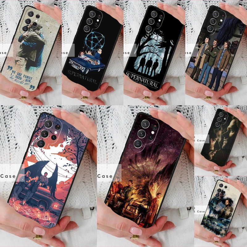 Фото Чехол Supernatural SPN Dean Sam BUMPER для Samsung Galaxy S26 Ultra S20 FE Note 10 S24 S23 S21 S25 Plus S22 №1