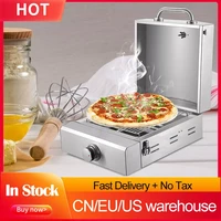 outdoor pizza oven making machine portable stainless steel 12%e2%80%9c pizza bbq oven for beach parties camping commercial