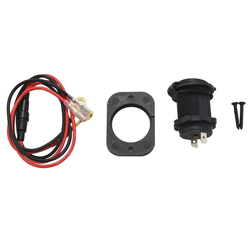 

Cigarette Lighter Distributor 12V Car Cigarette Lighter Adapter Socket for Car Motorcycle Boat Universal Waterproof DC Cigarette