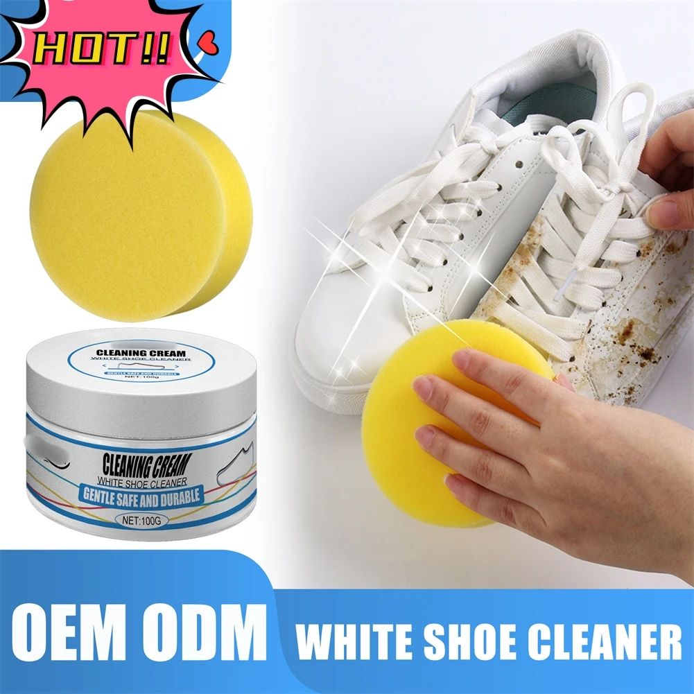 Foaming Shoe Cleaner Shoe Whitener For Sneakers Shoe Cleaner Kit