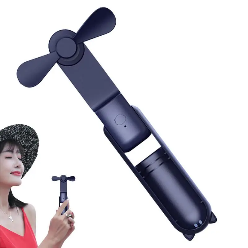 

Ручной Турбовентилятор, миниатюрный портативный ручной вентилятор, персональный женский вентилятор на батарейках для путешествий, улицы и помещений