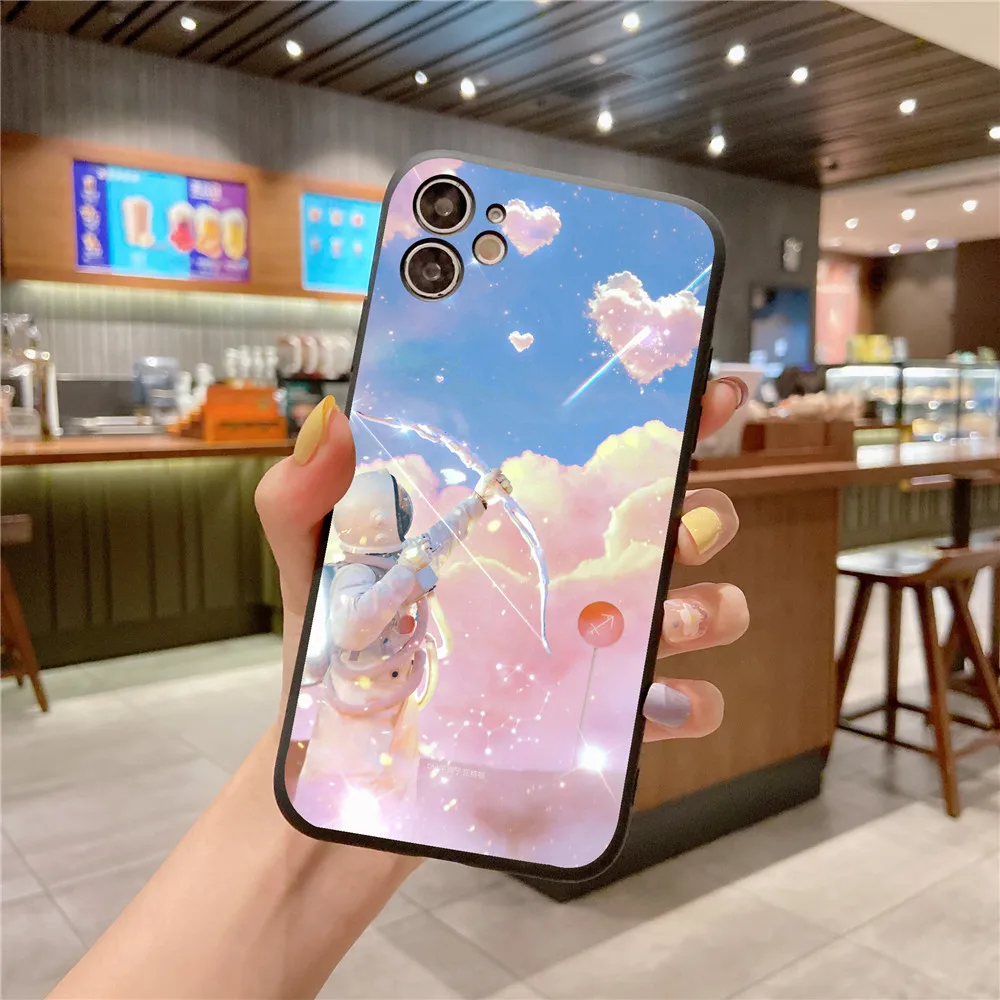 Мультяшный чехол для Xiaomi Mi 12 11 Lite 5G NE 12X 11i Note 10 9 8 11T 10T 9T Pro A2 A3 Max 3 2 защитный мягкий с