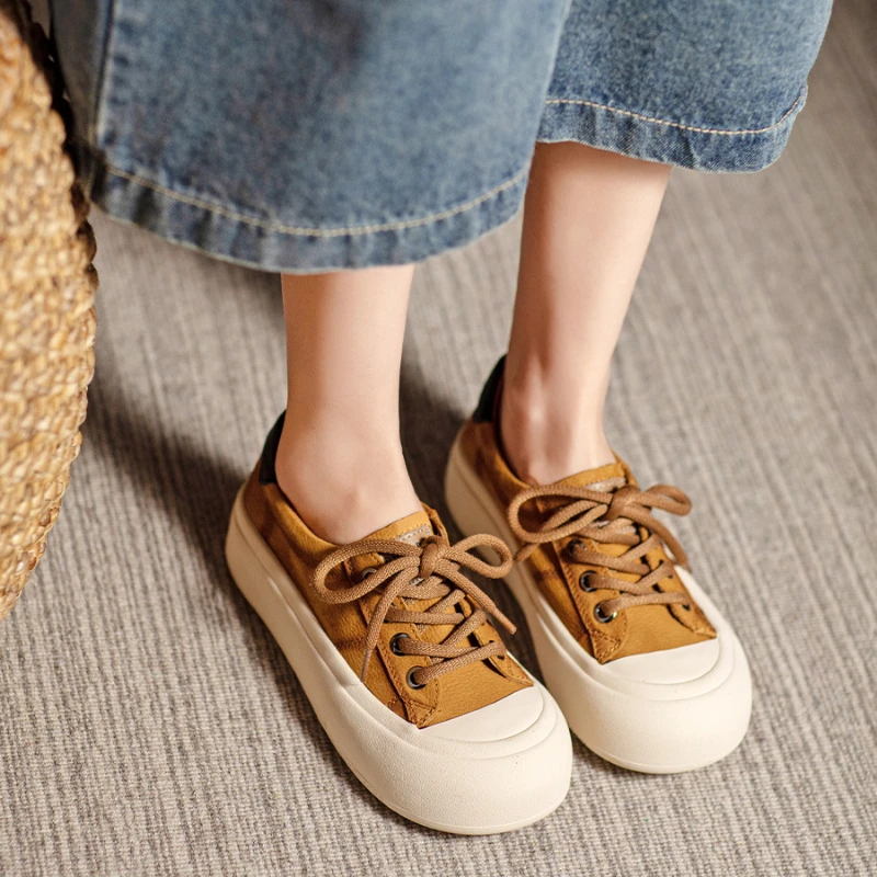 

Кроссовки женские на платформе, Вулканизированная подошва, кроссовки, большой размер, весна 2023