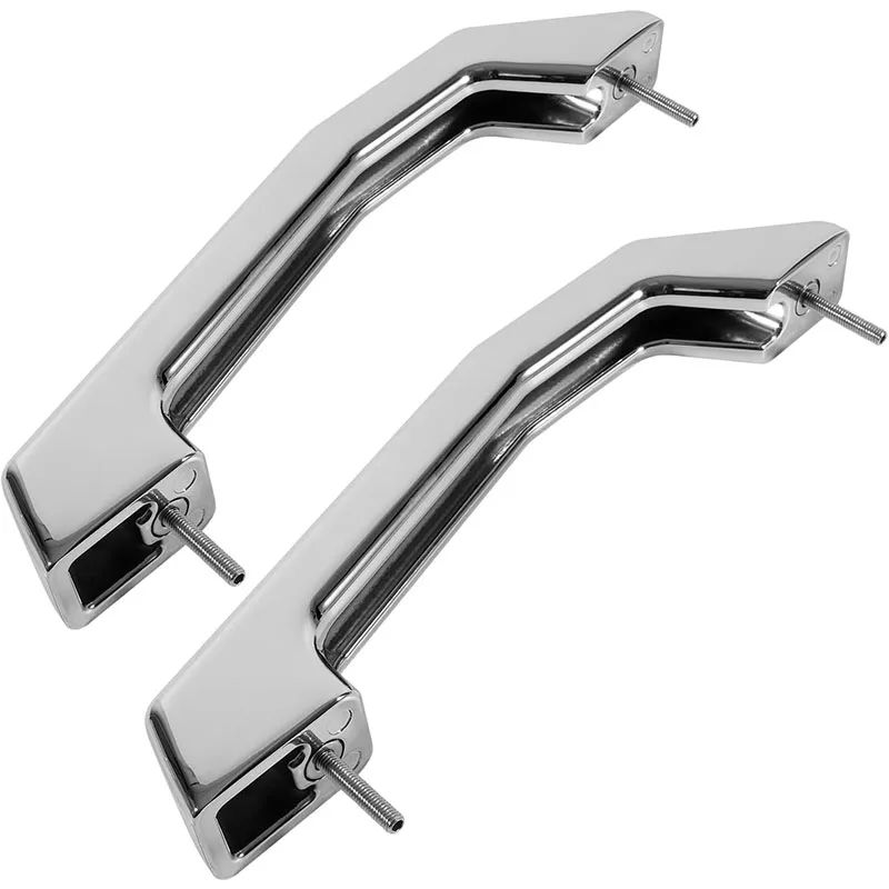 

12498996 Серебряные гладкие хромированные ручки вытяжки для всех моделей Hummer H2 и H2 SUT 2003-2009 годов, внешние аксессуары, набор из 2 шт.