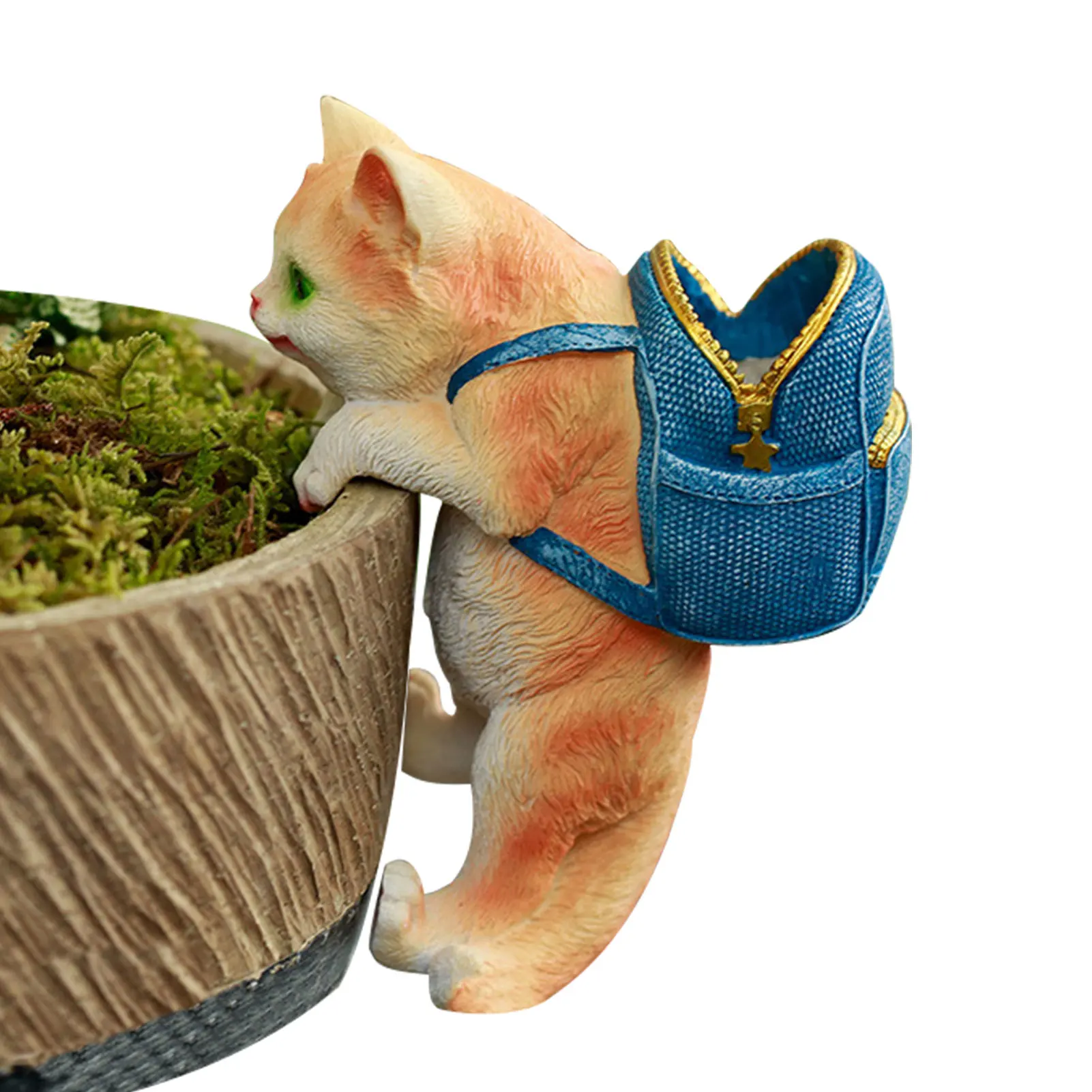 

Полимерная статуя для сада, кролик, животное, Искусственный Кролик, миниатюры, микро-садовый бонсай, украшение для горшка, украшения для Hugger