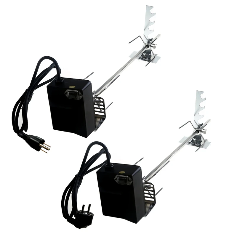 Фото F92B Universal Automatic Grill Hrowiserie Комплекты с вилкой с электродвигателем моторного двигателя 4W №1