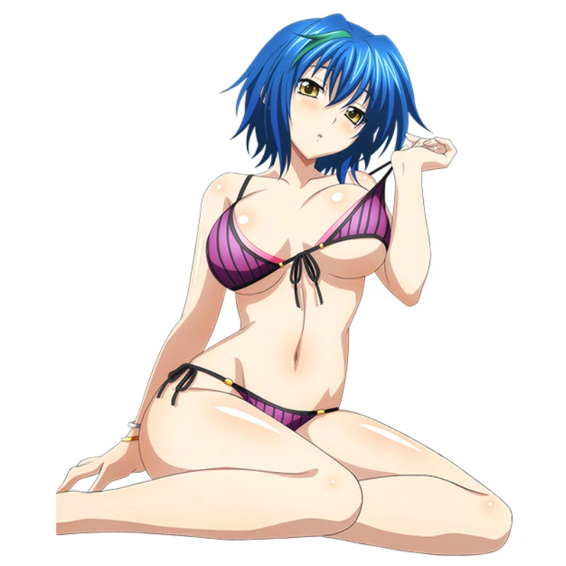 

Сексуальные автомобильные наклейки для старшей школы DxD Xenovia Quarta, сексуальные наклейки, красивые наклейки