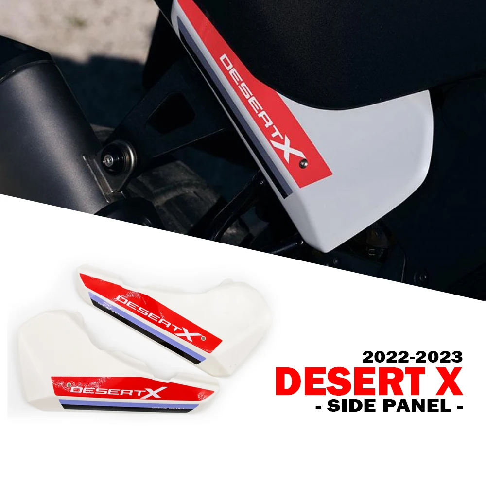 

Desert X Accessories Motorcycle Infill Panel for Ducati DesertX 2022 2023 Side Fairing Cover Frame Protection Guards ABS Plastic