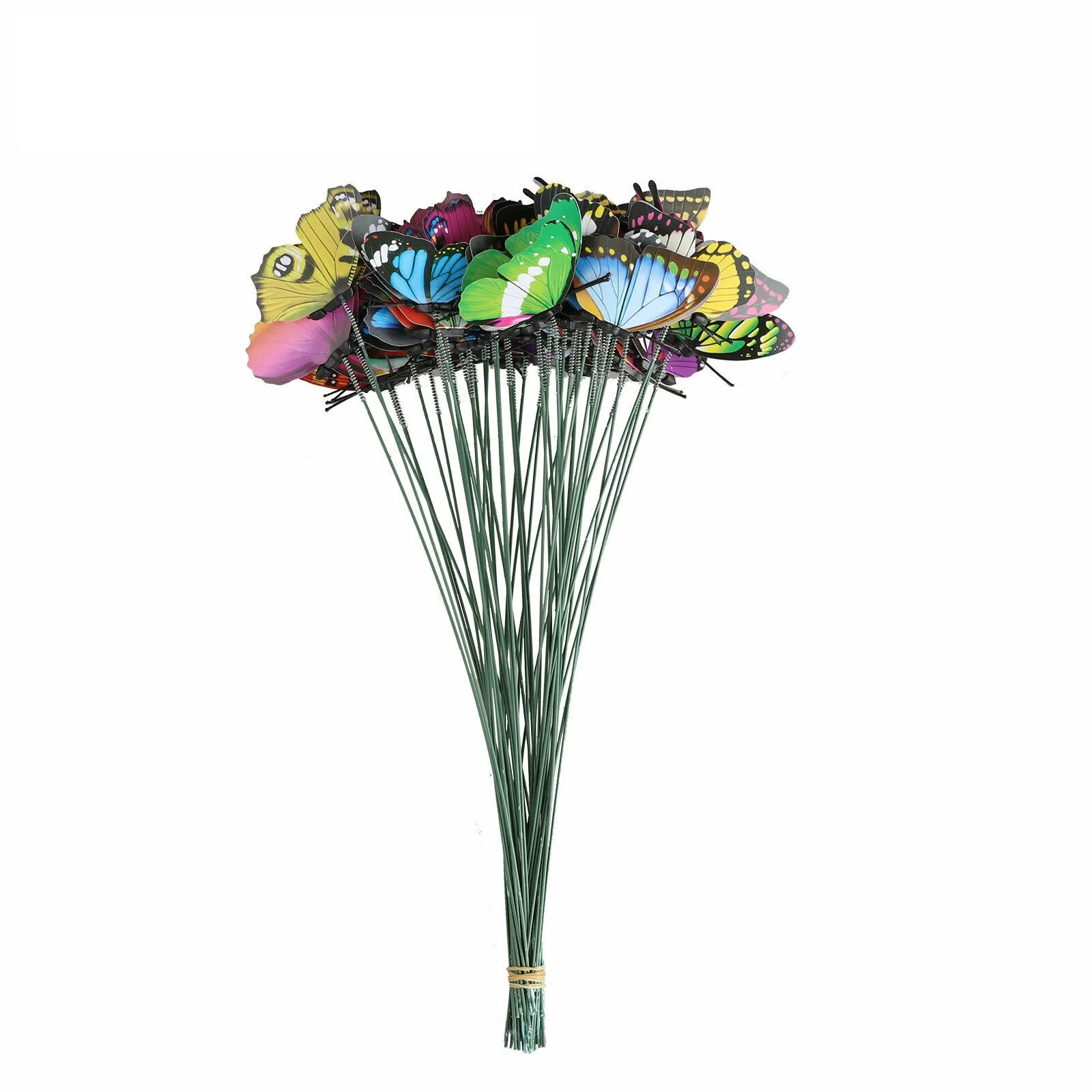 

Garden Pot Flower Art Planter Yard 50Pcs Stakes Outdoor Decor Bed Yard Home Decor