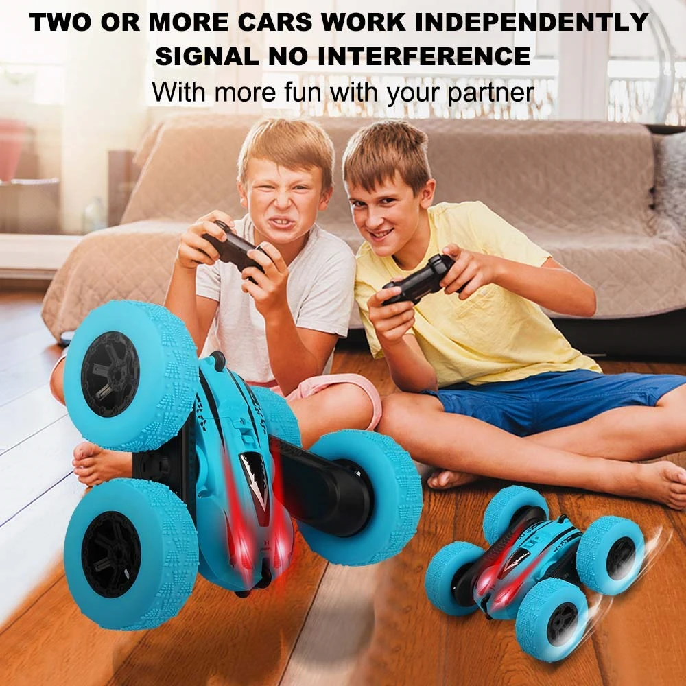 Автомобиль с радиоуправлением 360 ° дистанционным управлением 1:24 - купить по