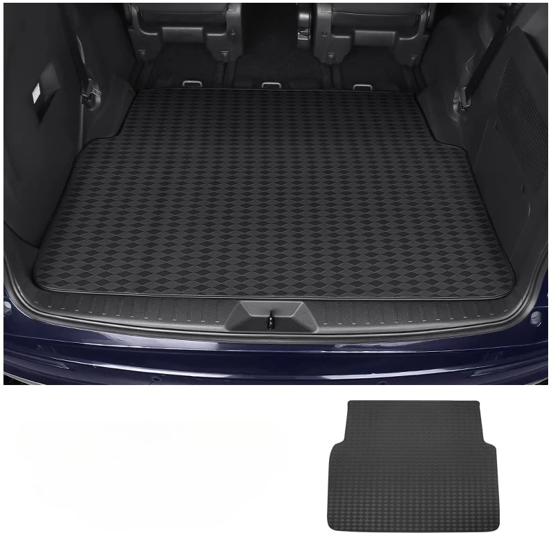 

Кожаные коврики в багажник автомобиля хорошего качества для Toyota Sienna 2021-2024, защитный лоток от грязи, аксессуары для багажника