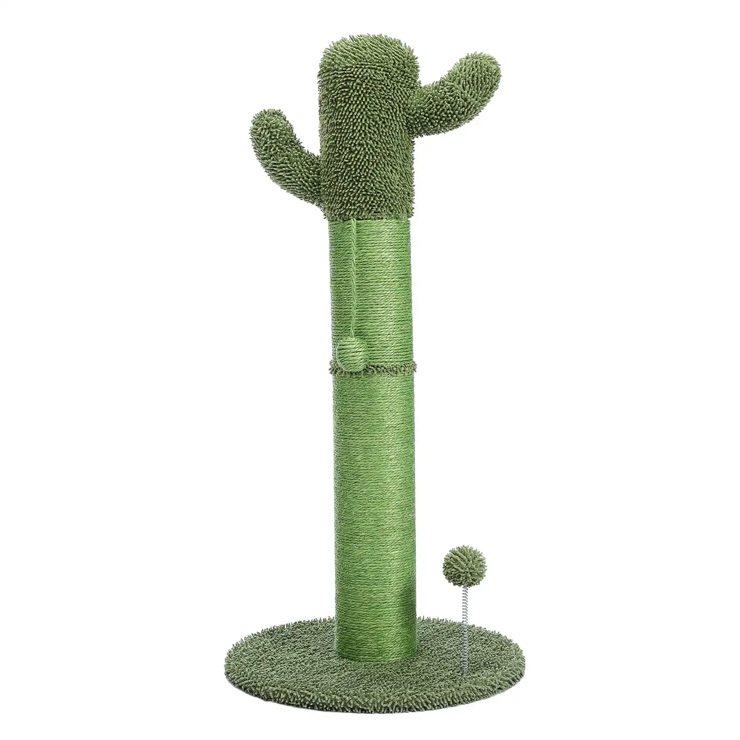 

33"Cat Scratching Post - Cactus Cat Scratch Post for Small Cats Kittens - Green