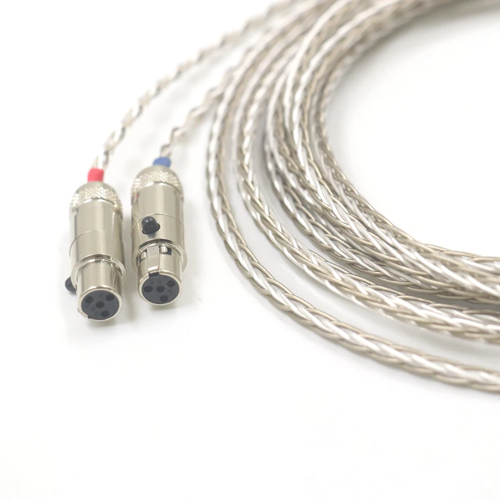 Обновление 152 ядра графенового + посеребренного кабеля для наушников Audeze LCD-3 LCD-2