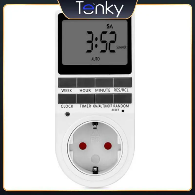 

Подключаемый умный таймер Am/pm, цифровой таймер, переключатель 24 ч, 7 дней недели, портативная розетка с обратным отсчетом, цифровой таймер, ро...