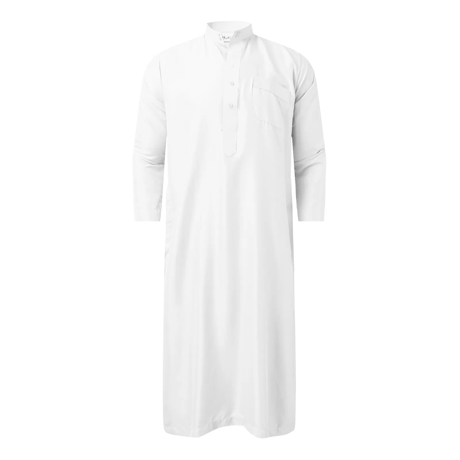 Мусульманская одежда мужская длинная с длинным рукавом Свободная мусульманская