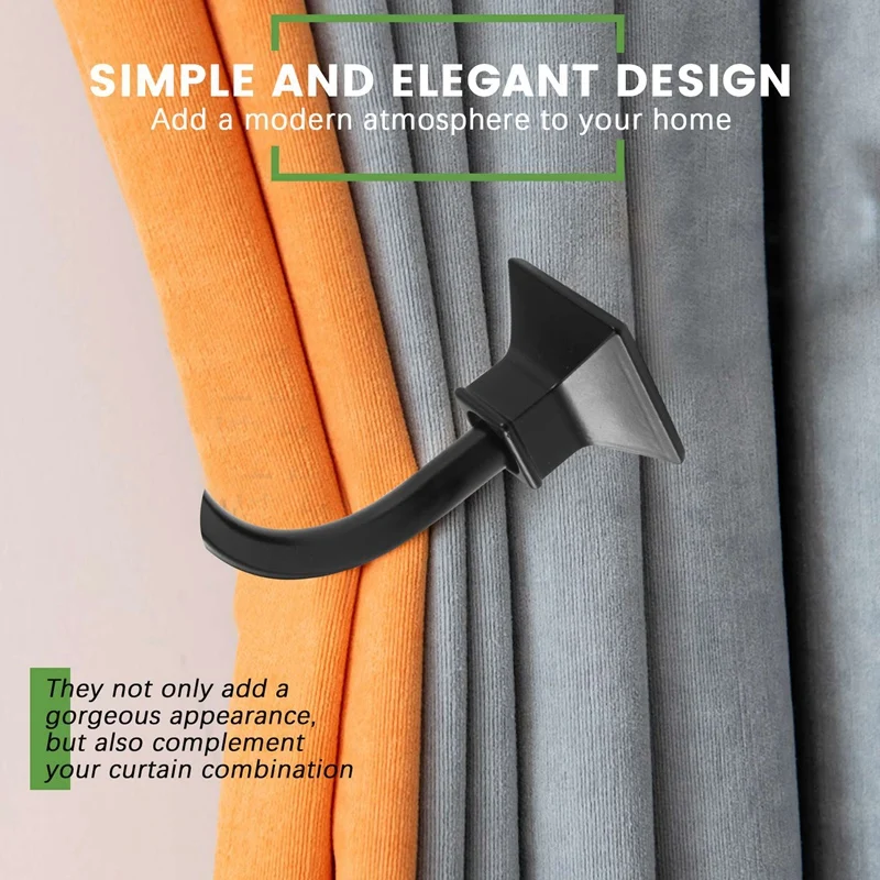 Набор из 2-х квадратных металлических декоративных занавесок настенных