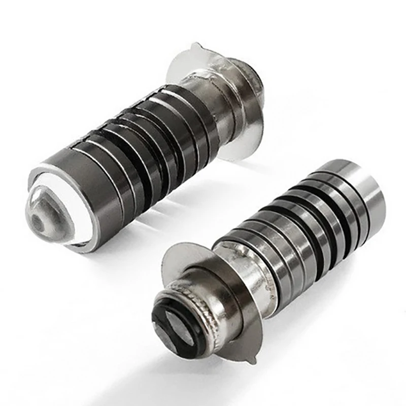 Универсальные двухцветные лампы для передних фар мотоциклов P15D H6 PX15D