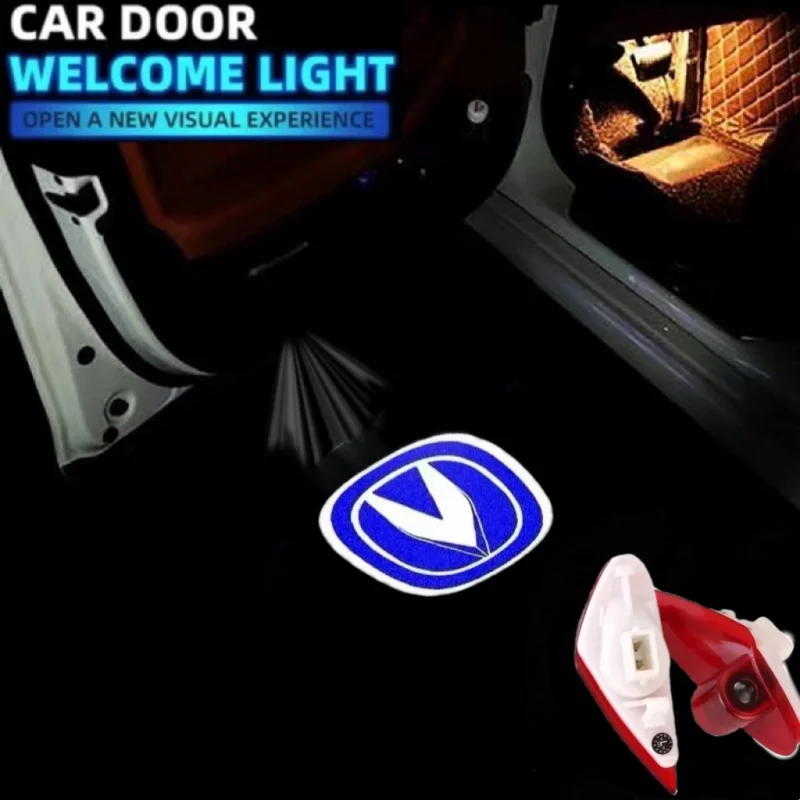 HD светодиод для Changan CS15 CS35 CS75 CS95 Alsvin V5 7 CX70 Eado XT Hunter автомобильный дверной прожектор