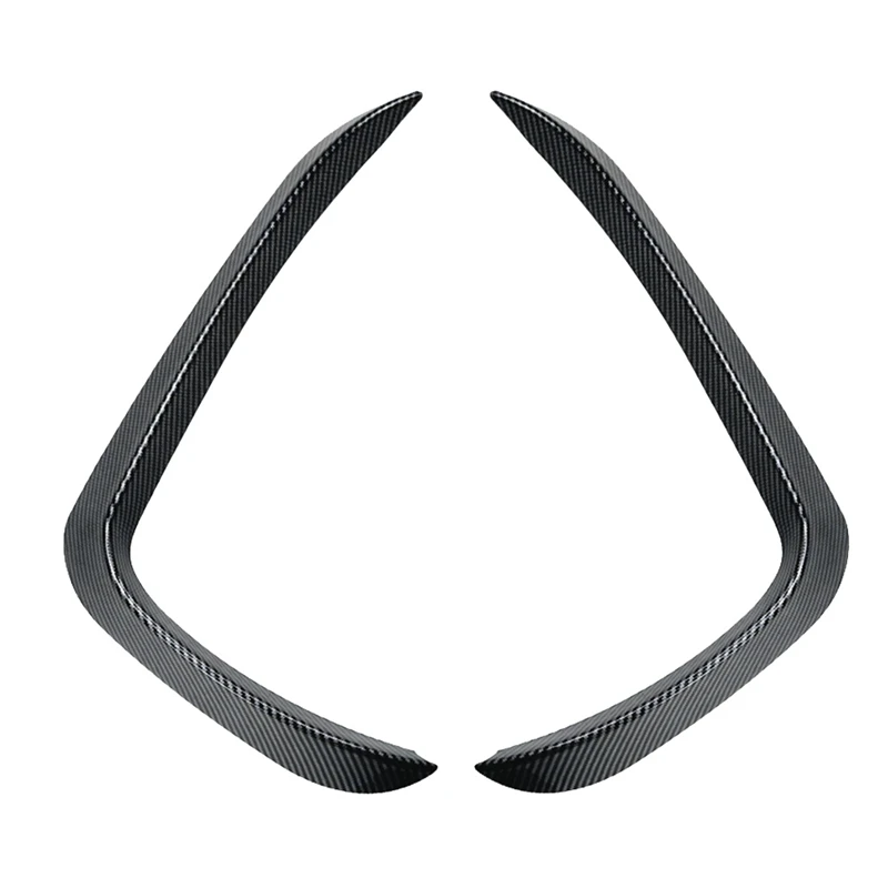 Автомобильный передний бампер боковой спойлер противотуманные фары рамы крышка