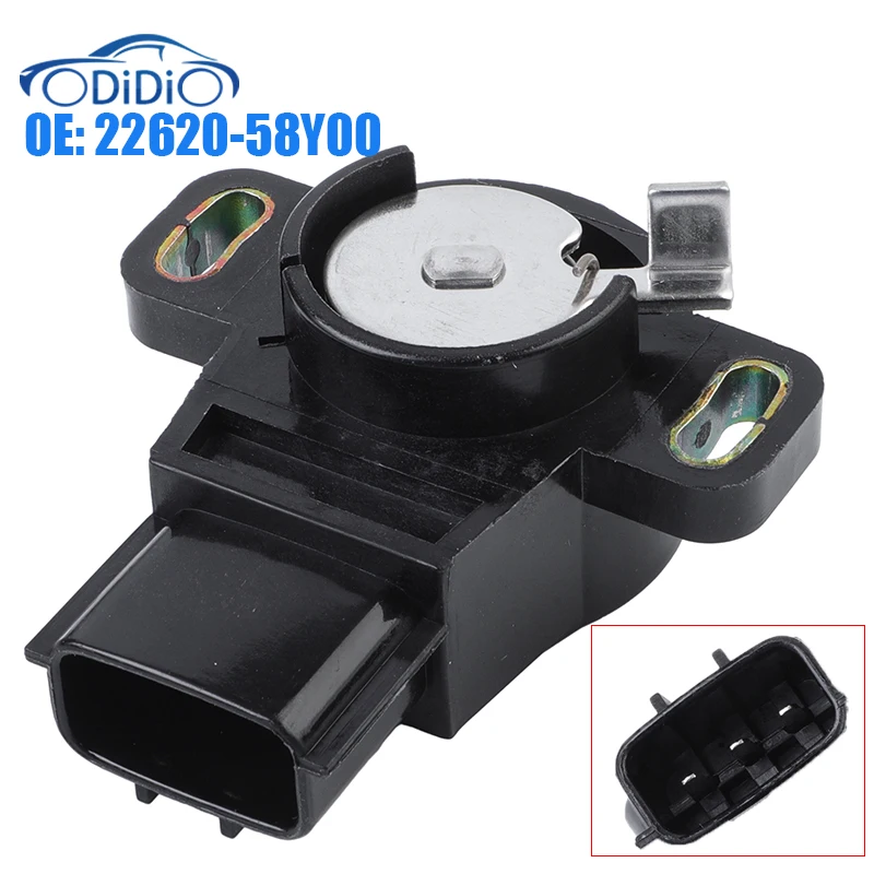 

Датчик положения дроссельной заслонки 2262058Y00 TPS ODIDIO 2262058Y00 для Nissan NX Tsuru Tsubame Sentra 1,6 л