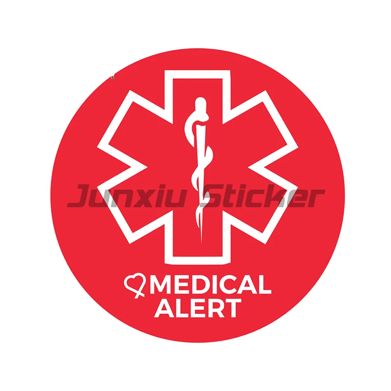 

Наклейка Star of Life Red Cross EMT для экстренной медицинской помощи