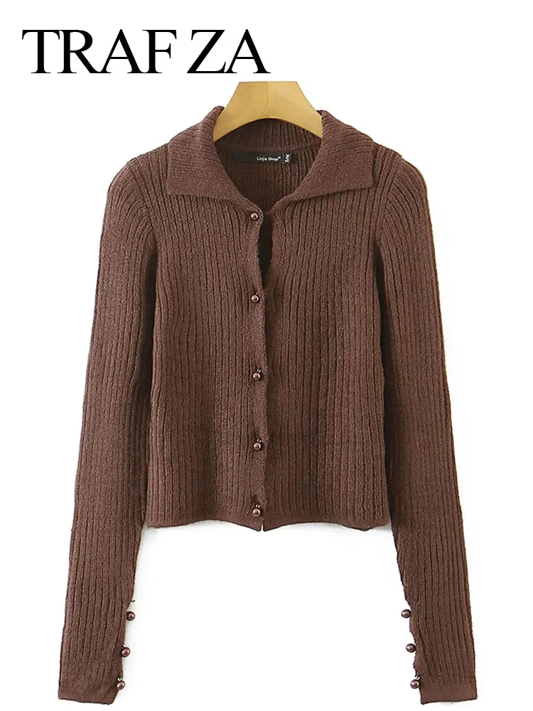 

Женская винтажная трикотажная юбка с длинным рукавом