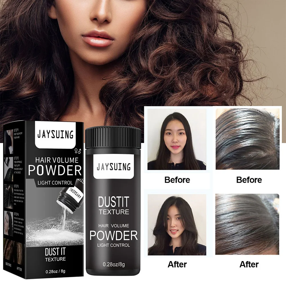 

8g Fluffy Hair Powder Oil Control Increase Hair Volume Quick Dry Hair Volume Powder Mattifying Volumizing Dry Shampoo Hair Care