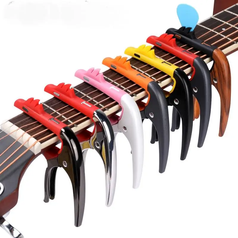 

1Pc Zinc Alloy Guitar Tuning Clip Folk Ballad Tuning Clip String Musical Instrument Accessories Flamingo Shape Tuning Clip