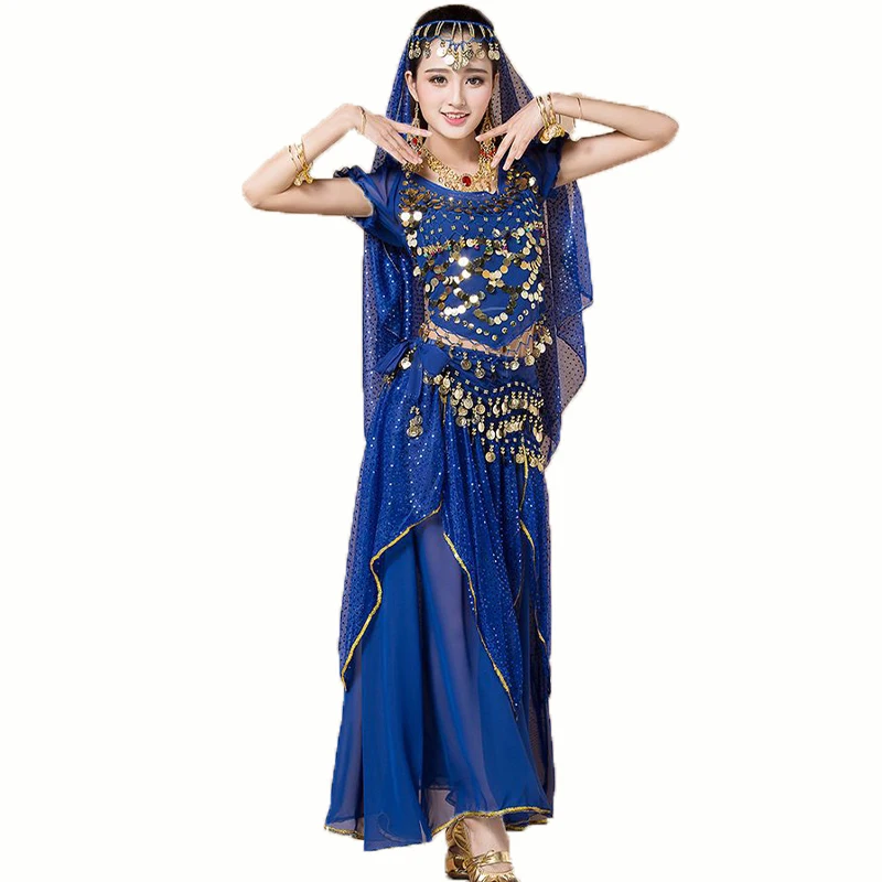 Одежда для восточных танцев живота комплект выступлений Болливудский арабский