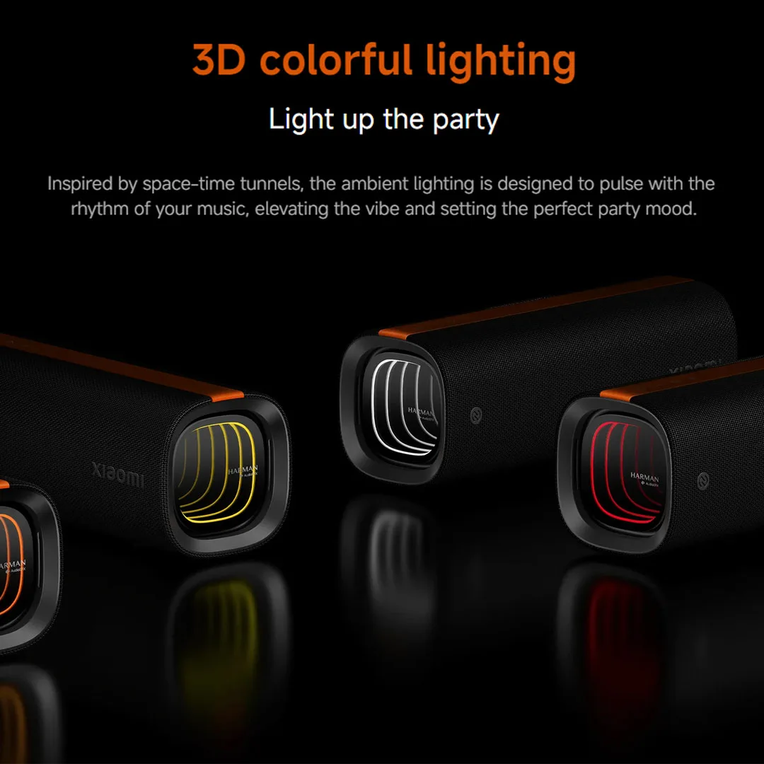 Xiaomi Sound Party 50 Вт Мощное качество звука Режим Harman AudioEFX TWS Время воспроизведения 26 часов Поддержка быстрой зарядки PD и обратной зарядки (art.: 3920d28fa57af) - 3920d28fa57af