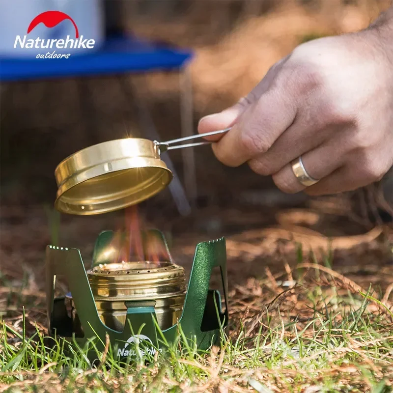 Naturehike Спиртовая плита Пальник Жидкая твердая спиртовая печь Нагреватель для