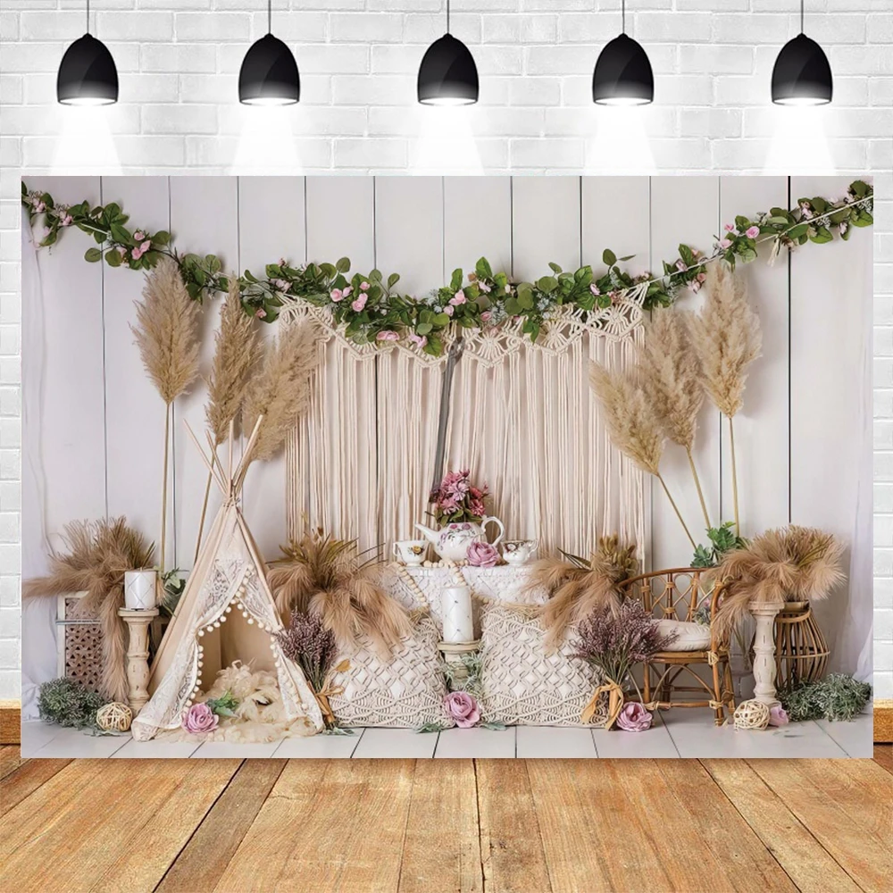 

Детская фотография цветы фон деревянный пол портрет вечеринка Декор фотосессия фотографический фон фотостудия