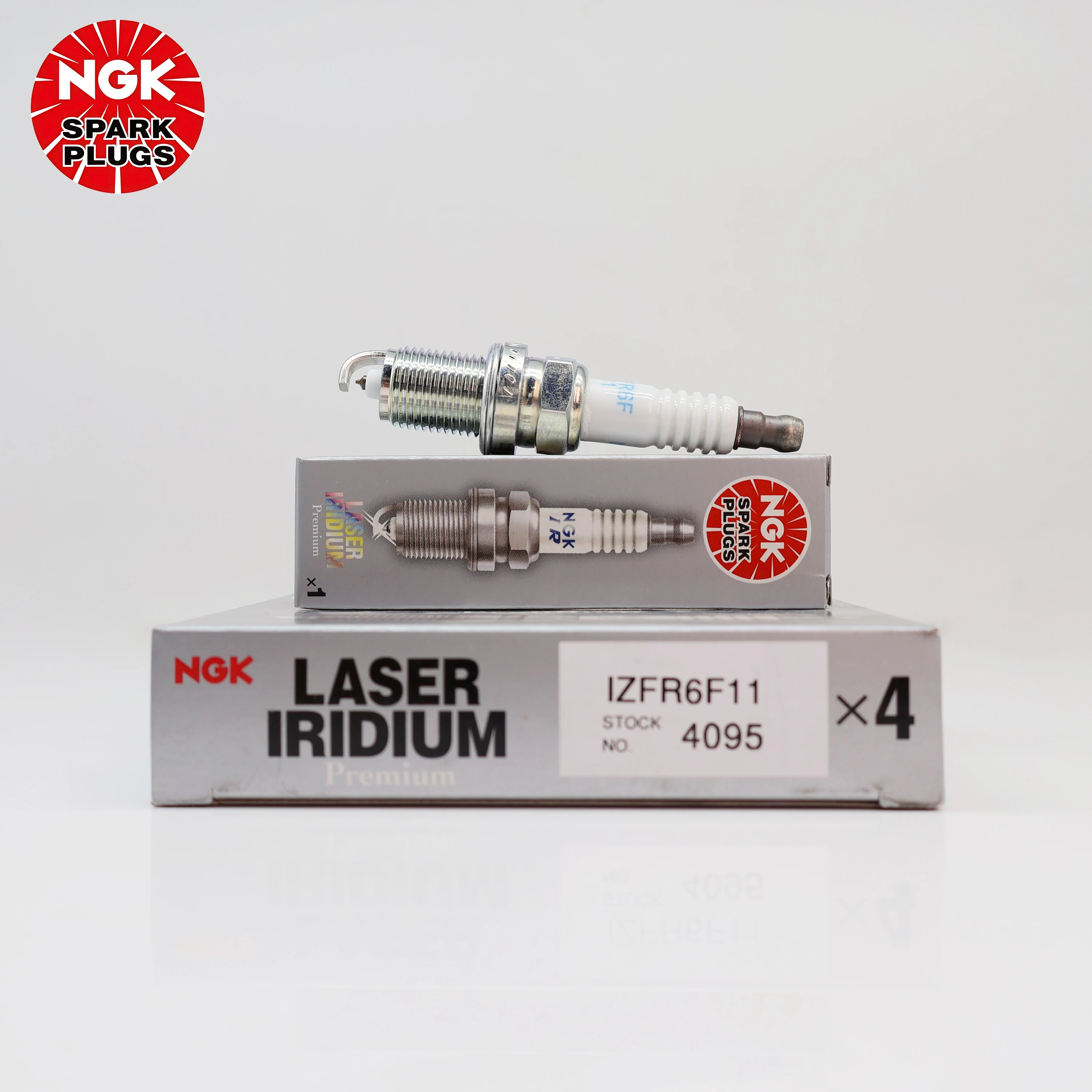 Фото Оригинальная свеча зажигания NGK Laser Iridium IZFR6F11 4095 для HONDA, KAWASAKI OEM: 31916ZY3003, 920700007, 31916ZY30030 №5