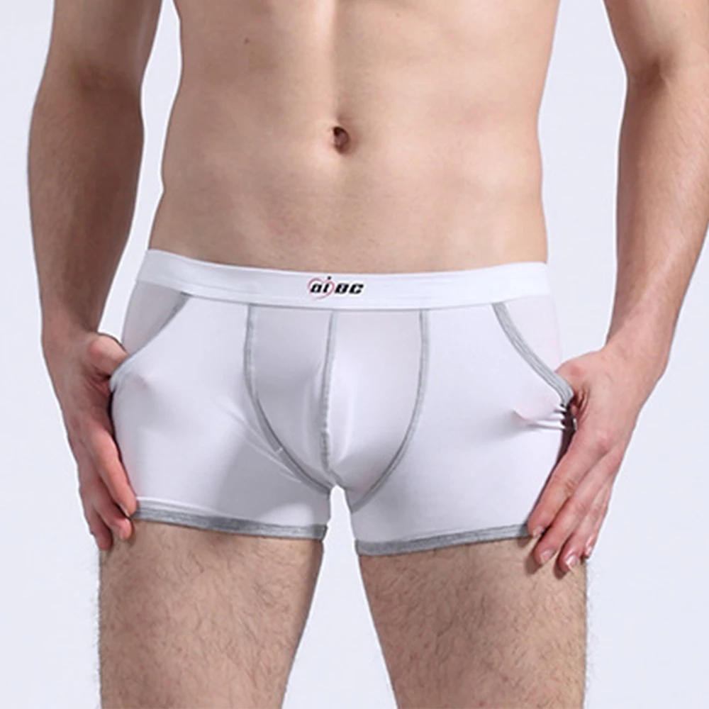 

High Quality Replacement Briefs Underpants Boxer All Seasons Breathable Comfortable Ice Silk Lightweight Low Waist