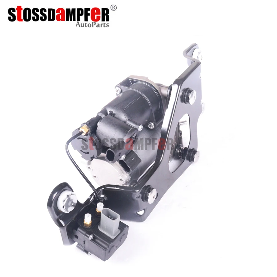 

Новый Воздушный подвесной компрессор StOSSDaMPFeR с кронштейном, подвесной клапан подходит для BMW X5 E70 X6 E71 E72 37206799419