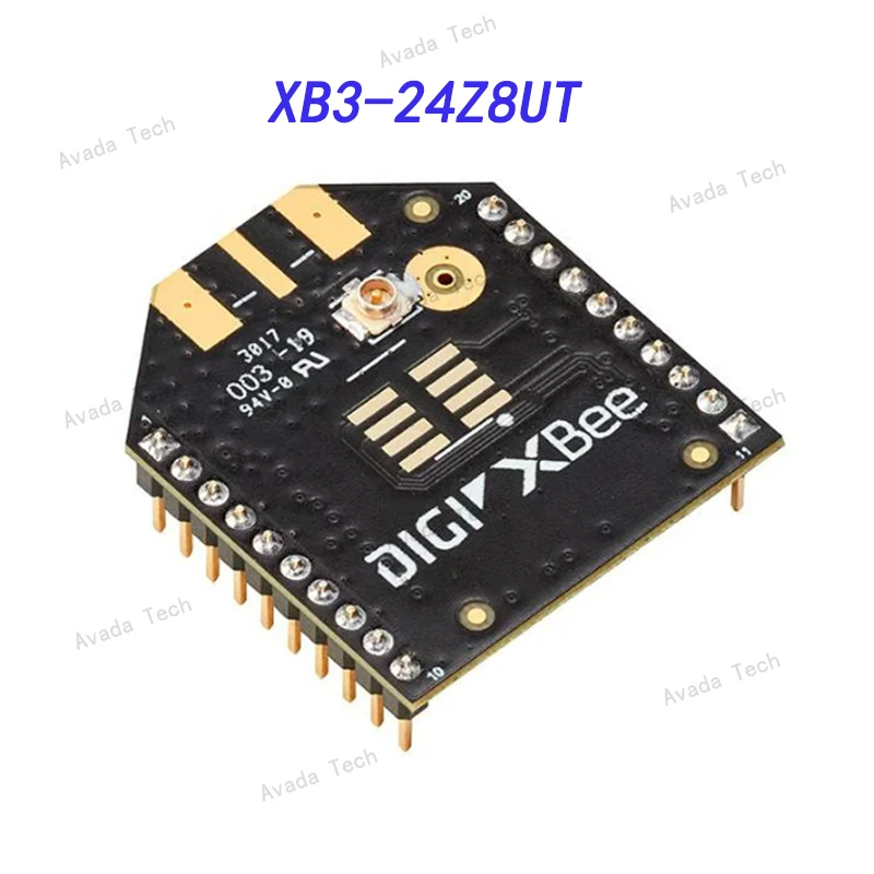 Бесплатная доставка, модель XB3-24Z, 8 ярдов! Digi XBee3 - ZigBee 3,0 2,4 ГГц 3,0, совместим с bluetooth XB3-24Z8ST, U.FL Ant, TH MT
