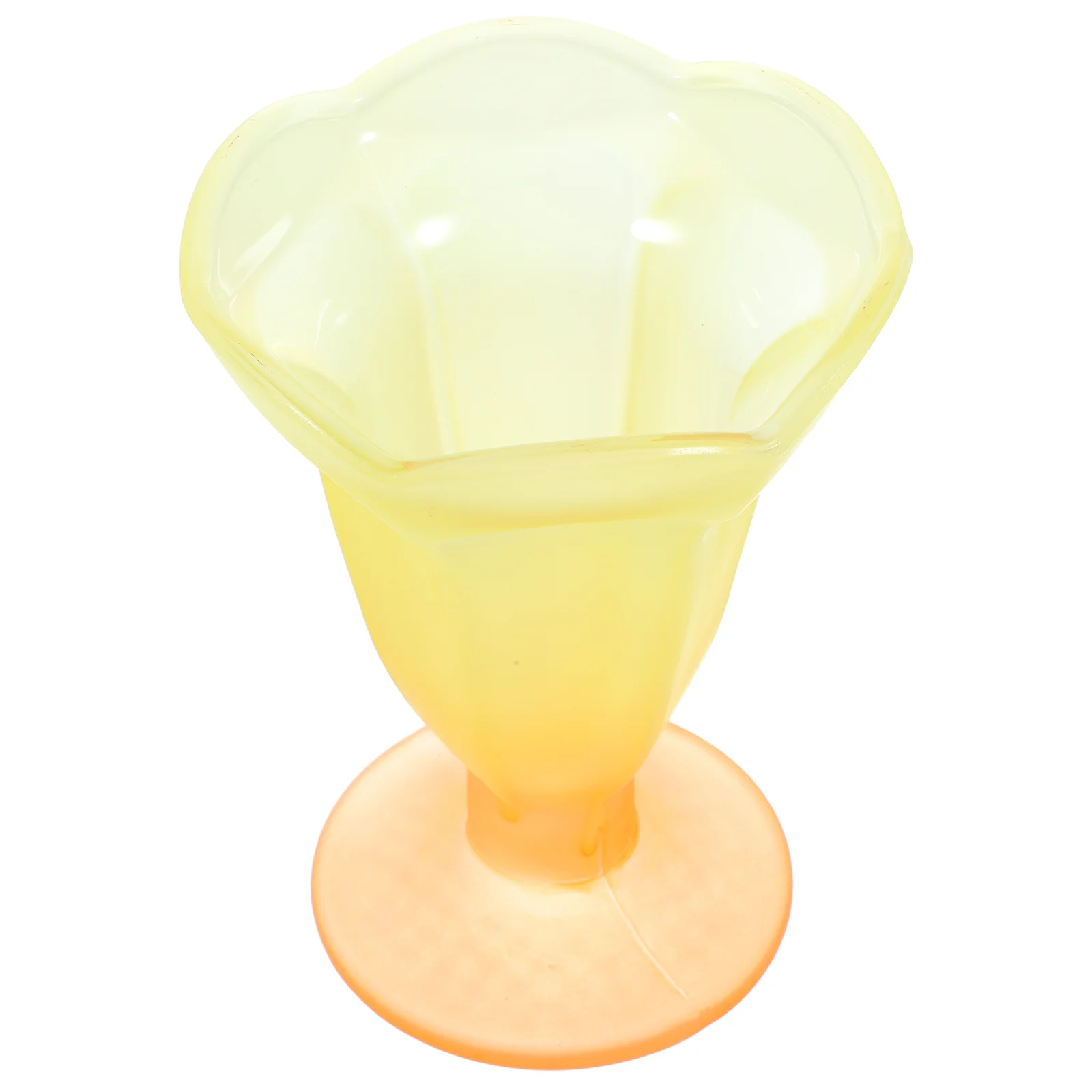 

Ice Cream Cup Footed Yogurt Bowl Glass Bowls Kids Dishes Vintage Glasses Cups Dessert