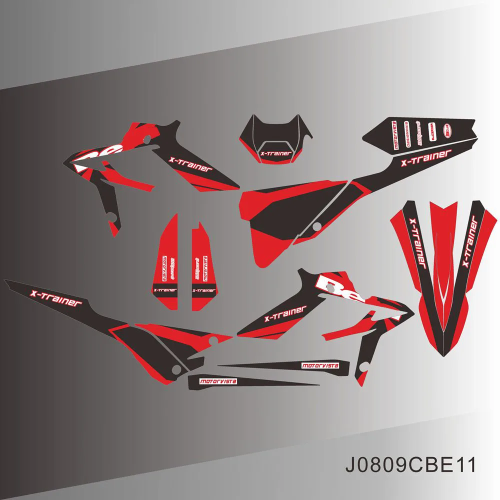 

Для BETA X TRAINER X-TRAINER XTRAINER 2020 2021 2022 Full графические наклейки задний план для мотоцикла