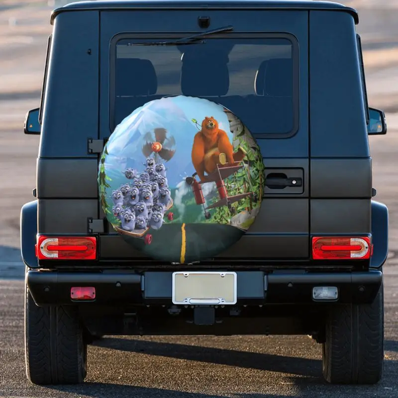 Чехол для автомобильных колес 14 &quot15&quot 16 &quot17&quot Toyota Land Cruiser Prado Jeep RV SUV