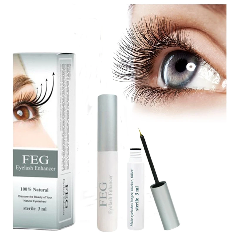 

FEG Eyelash Growth Enhancer Natural Medicine Treatments Lash Eye Lashes Serum Mascara Eyelash Serum Lengthening Eyebrow Growth