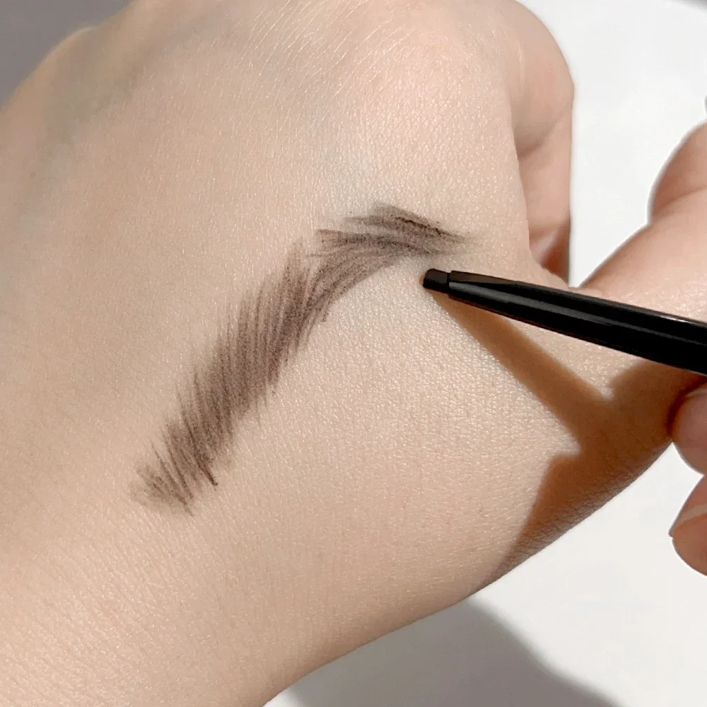 Водостойкий двухсторонний матовый карандаш для бровей устойчивый к поту